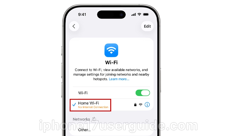 iphone network connectivity problems